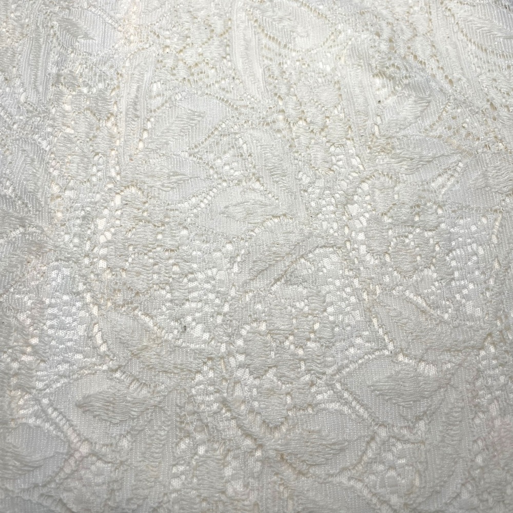 Alythea - Sleeveless Lace A-Line Dress - Ivory - Size Small - Picture 5 of 7